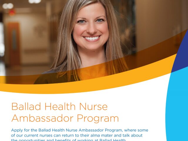 Ballad Health seeking nurses to participate in our Nurse Ambassador outreach program