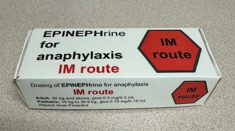 Clinical teams: Be aware of new EPINEPHrine packaging, created as a safeguard
